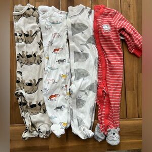 Carter’s 6 month sleeper lot. NWOT